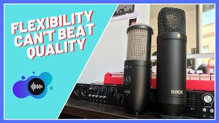 Rode NT1 vs AKG p420  Basically Quality vs Flexibility Budget Microphone Review [upl. by Akilat]