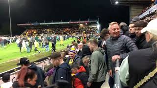 The MOMENT Mansfield Town were promoted to League 1 [upl. by Doretta]