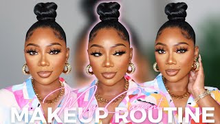 My Current Makeup Routine  Tamara Renaye [upl. by Weatherby164]