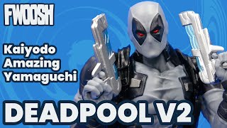 Amazing Yamaguchi Deadpool Version 20 Marvel Kaiyodo Revoltech Action Figure Review [upl. by Langbehn]