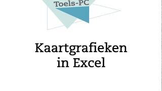 Kaartgrafieken in Excel [upl. by Llerol]