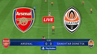 🔴Arsenal vs Shakhtar Donetsk  UEFA Champions League Group Stage [upl. by Ellison]