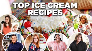 Food Network Chefs Top Ice Cream Recipe Videos  Food Network [upl. by Nwahc]