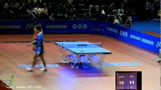 WANG HAO  JOO SE HYUK WORLD CUP 2011 TABLE TENNIS [upl. by Jasper]