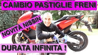 Cambio Pastiglie Freno Honda Forza 750 XADV 750 NISSIN SINTERIZZATE DURATA INFINITA [upl. by Savina488]