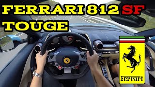 POV Ferrari 812 Superfast Short Touge [upl. by Uno]