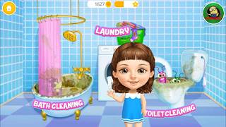 Sweet Baby Girl Cleanup 5  Kids Clean Bathroom  Girls games Home Makeover funny games kids [upl. by Christin]