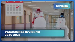 Vacaciones de invierno 20242025  Dinero en Imagen [upl. by Dnartreb]