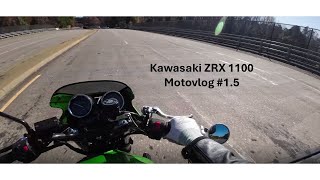 Kawasaki ZRX 1100 Motovlog 15 [upl. by Heyer365]