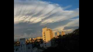 Time lapse  evolução de um CB cumulus nimbus [upl. by Tepper772]