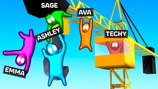 We Played The New CRANE Update In Gang Beasts [upl. by Navetse]