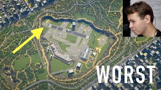 I Built THE WORST AIRPORT In Central Park  Cities Skylines [upl. by Panta]