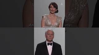 Tina Fey and Steve Martin Get Existential Presenting Best Original Screenplay At The 81st Oscars [upl. by Jared]