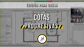 📏➡️Como crear COTAS PROGRESIVAS en REVIT⬅️ [upl. by Perle228]