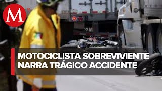 Cronología de la tragedia motociclista en la MéxicoCuernavaca [upl. by Anyotal]