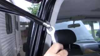 Gull Wing INSTALL VIDEO 9 Installing Gas Strut [upl. by Middle]