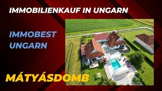 Auswandern nach Ungarn  Großes Grundstück mit 2 Häuser und Pool Nähe Balaton [upl. by Nemhauser937]