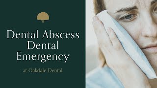 Dental Abscess  Dental Emergency [upl. by Takeo]