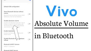 Absolute Volume in Blutooth Vivo Phone [upl. by Ahsened]