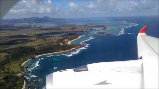 Superbe atterrissage à Plaisance Maurice en A350 Air Mauritius [upl. by Faxon656]