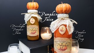 Pumpkin Juice  Copycat Harry Potter Pumpkin Juice  DIY Pumpkin Juice Prop  Harry Potter Inspired [upl. by Urd]