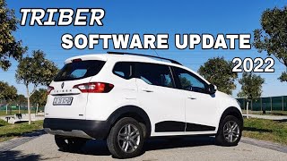 Triber Car New Update 2022  Renault Triber software [upl. by Ellga63]