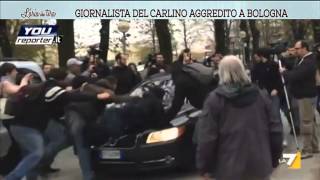 Giornalista del Carlino aggredito a Bologna [upl. by Slotnick]