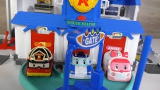 Robocar Transforming Headquarter playset Fun toys for kids [upl. by Ednil]