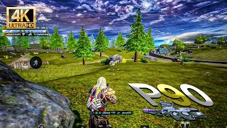 P90 Gamplay  PUBG mobile  livik Map [upl. by Iey]