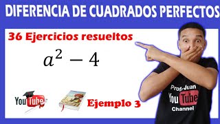 😍 👉 Diferencia de cuadrados binomios conjugados ✅  🚀 Súper FÁCIL  Para PRINCIPIANTES [upl. by Jara]