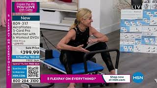 AeroPilates 5Cord Pro Reformer with 6 Workout DVDs [upl. by Eatnad240]