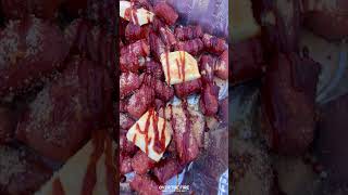 Smoked Hot Dog Burnt Ends Recipe  Over The Fire Cooking by Derek Wolf [upl. by Silohcin393]