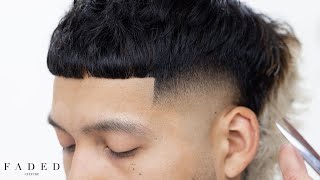 Barber tutorial Mullet burst fade [upl. by Anayit]