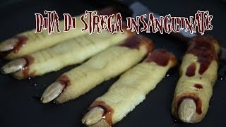 DITA DI STREGA  BISCOTTI DI HALLOWEEN [upl. by Farhsa]