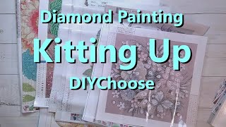 Diamond Painting Kitting Up  DIYChoose [upl. by Nuhsyar547]