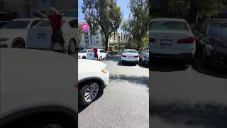 Woman Outsmarts Man in Parking Lot Confrontation shorts [upl. by Stephania764]