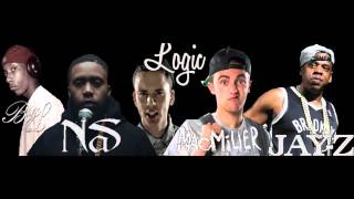 Keep It Real Feat Mac Miller Logic Big L Jay Z and Nas [upl. by Alemac]