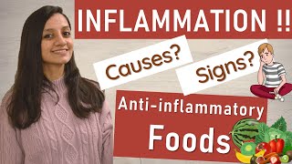 What causes INFLAMMATION Top ANTIINFLAMMATORY FOODS [upl. by Esyla542]