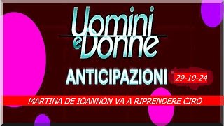 Anticipazioni Uominiedonnne Martina de Ionnon corre a rirpendere Ciro [upl. by Sigmund650]