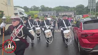 Castledawson Flute Band  Gortagilly Coronation Flute Band Parade 2024 [upl. by Norah737]