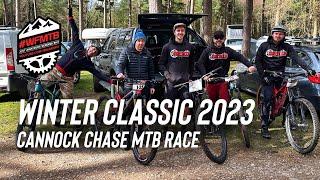 Winter Classic 2023 MTB Race at Cannock Chase from runandrideuk [upl. by Oniluap]