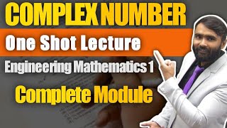 COMPLEX NUMBERFIRST YEARENGINEERING MATHEMATICS1ONE SHOT LECTUREPRADEEP GIRI SIR [upl. by Riatsila]