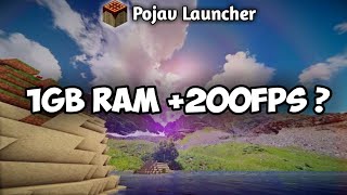 200 fps on 1GB RAM   Pojav Launcher [upl. by Alfonse773]