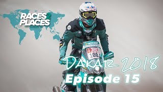 Lyndon Poskitt Racing Races to Places  Dakar Rally 2018  Episode 15  Stage 10 [upl. by Hgielrebmik]