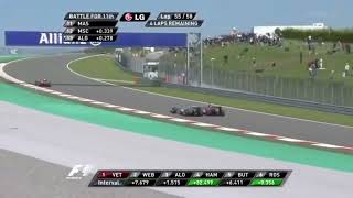 Jaime Alguersuari overtake on Michael Schumacher Turkish GP 2011 [upl. by Richy]