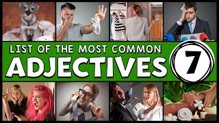 LOS ADJETIVOS MÁS COMUNES EN INGLÉS  PARTE 7  THE MOST COMMON ADJECTIVES IN ENGLISH [upl. by Anival290]