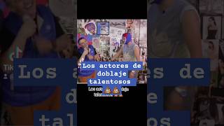 Los actores de doblaje talentosos 💩 escorpion dorado y Lalo Garza viral doblaje humor shorts [upl. by Wilone]