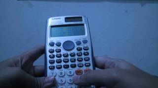 Operasi Matriks di Kalkulator Casio fx991ID PLUS  Matrix Calculations [upl. by Richella]