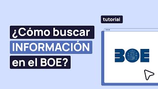 Cómo buscar en el BOE info de tu oposición 🔍 EJEMPLO [upl. by Rockel]