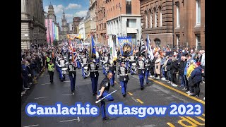 Camlachie Loyal Star  Glasgow Big Walk 2023 [upl. by Tyre668]